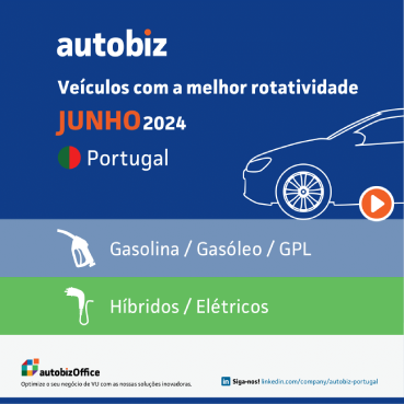 Veículos com a melhor rotatividade JUNHO 2024