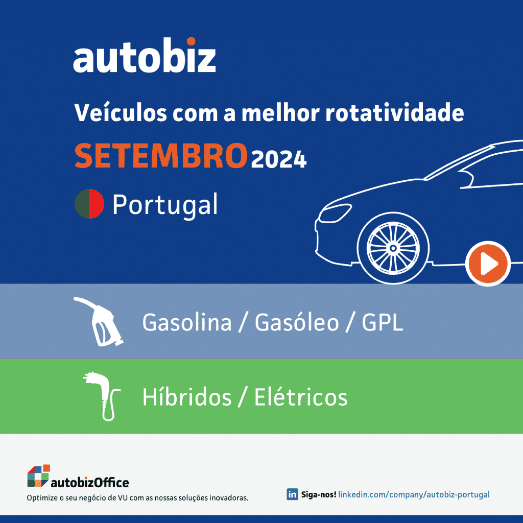 Veículos com a melhor rotatividade SETEMBRO 2024