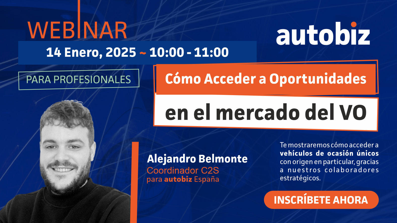 Webinar: Cómo acceder a Oportunidades en el mercado del VO